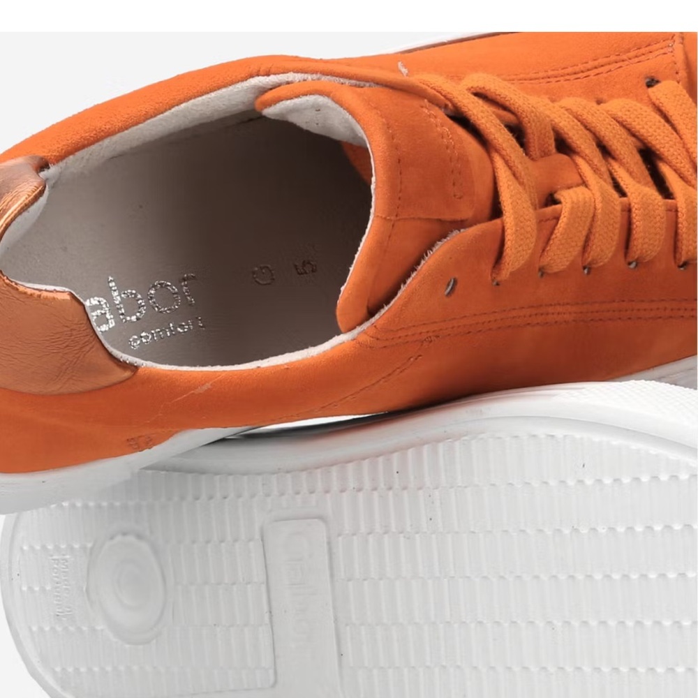 🧡NWT GABOR ART 6.460 ORANGE SNEAKERS SIZE MENS 7/ WOMENS 9 - Picture 7 of 16